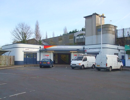 Malden Manor Train Station, London